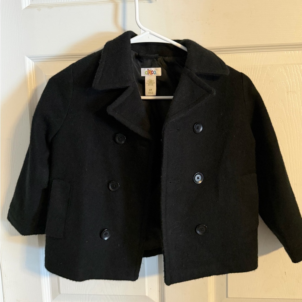 Circo Classic Black Kids Peacoat